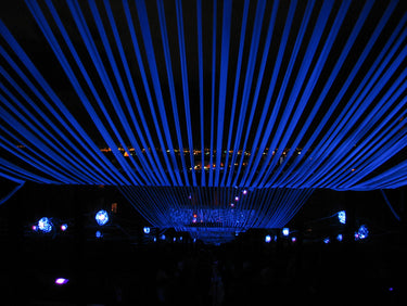 Blacklight Glo-Line 6mm Hollow Core Luminescent Decorative Roping